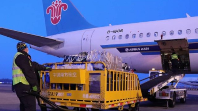 PDA handheld terminal - help Changsha Airport international freight